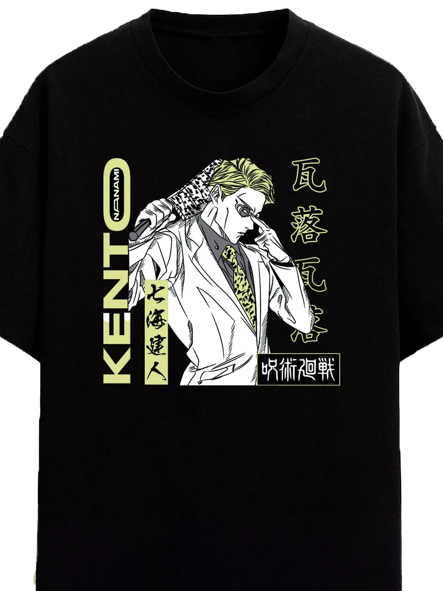 Anime T-shirt 100% Cotton Jujutsu Kaisen