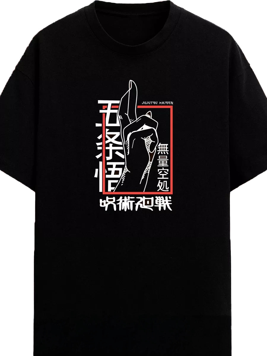 Anime T-shirt 100% Cotton Jujutsu Kaisen
