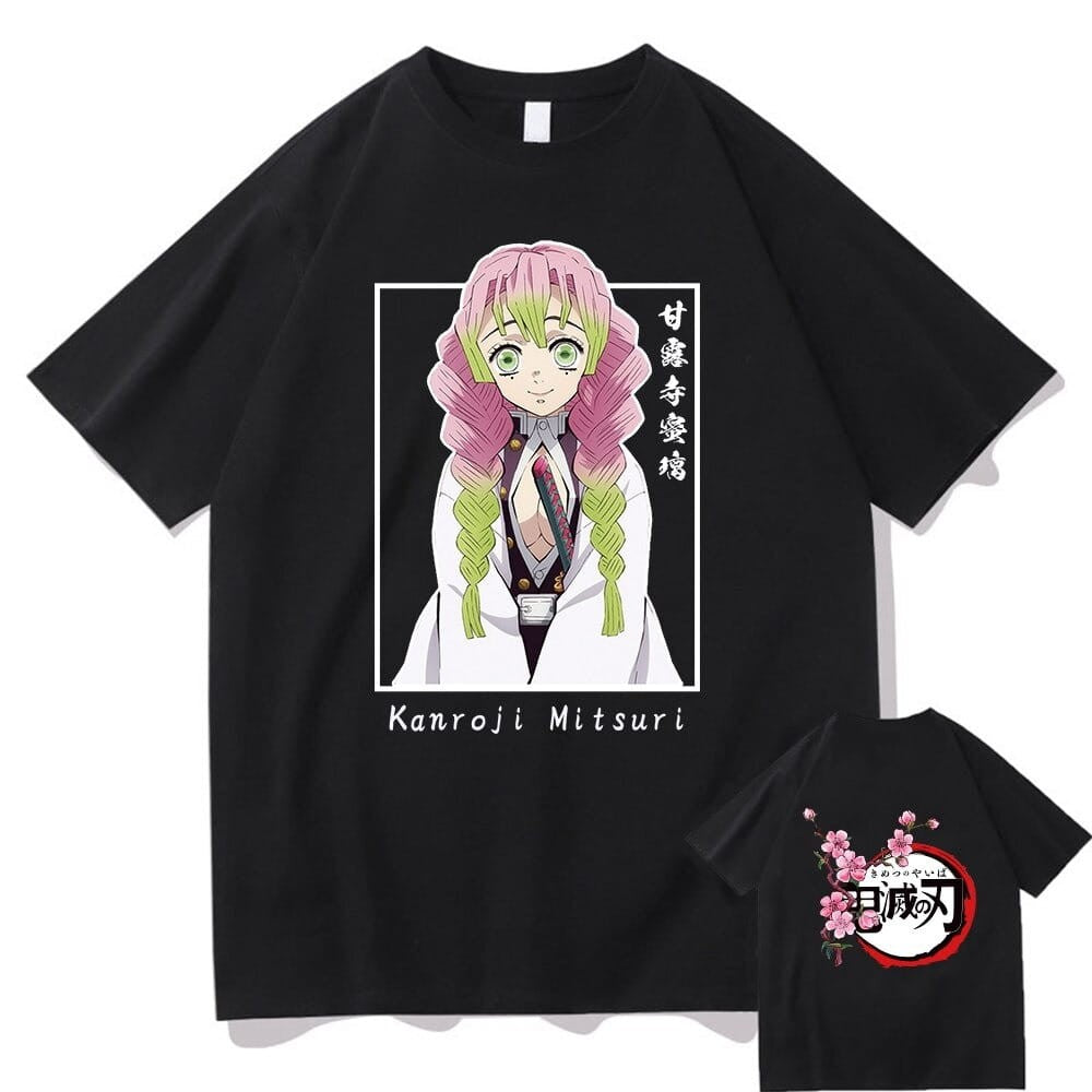 T-Shirt T-shirt Anime 100% Demon Slayer Mitsuri