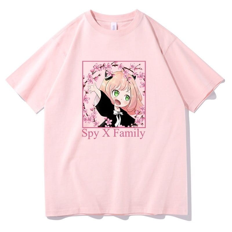 Family X Spy Anya Forger 100% Cotton Anime T-Shirt
