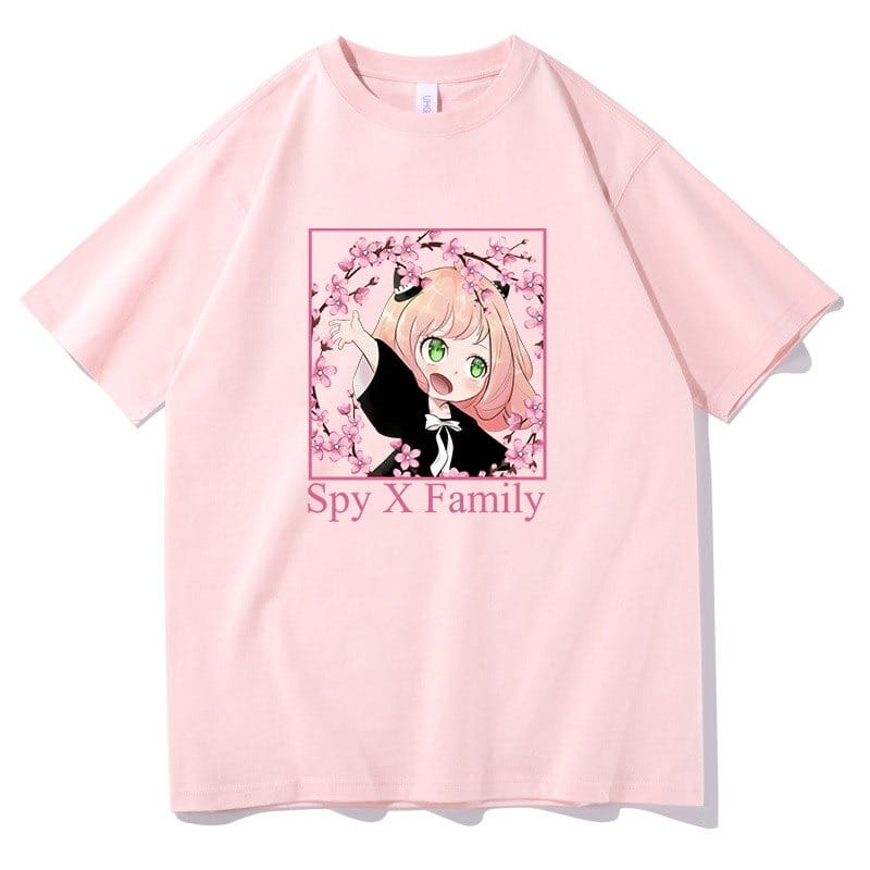 Family X Spy Anya Forger 100% Cotton Anime T-Shirt