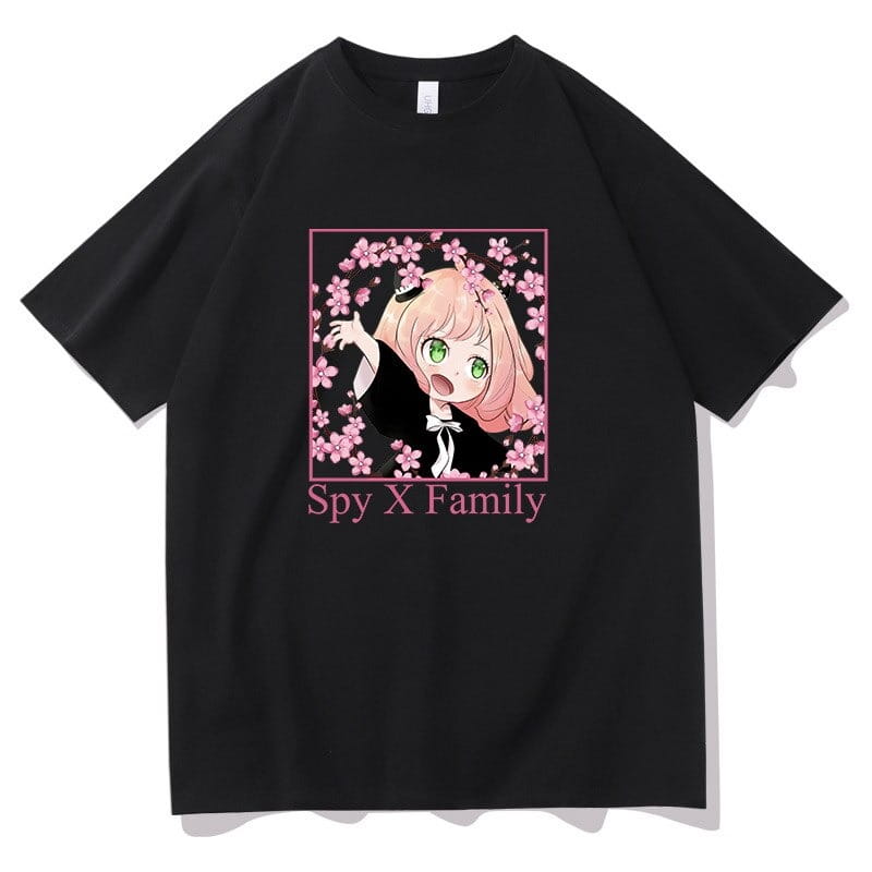 Family X Spy Anya Forger 100% Cotton Anime T-Shirt