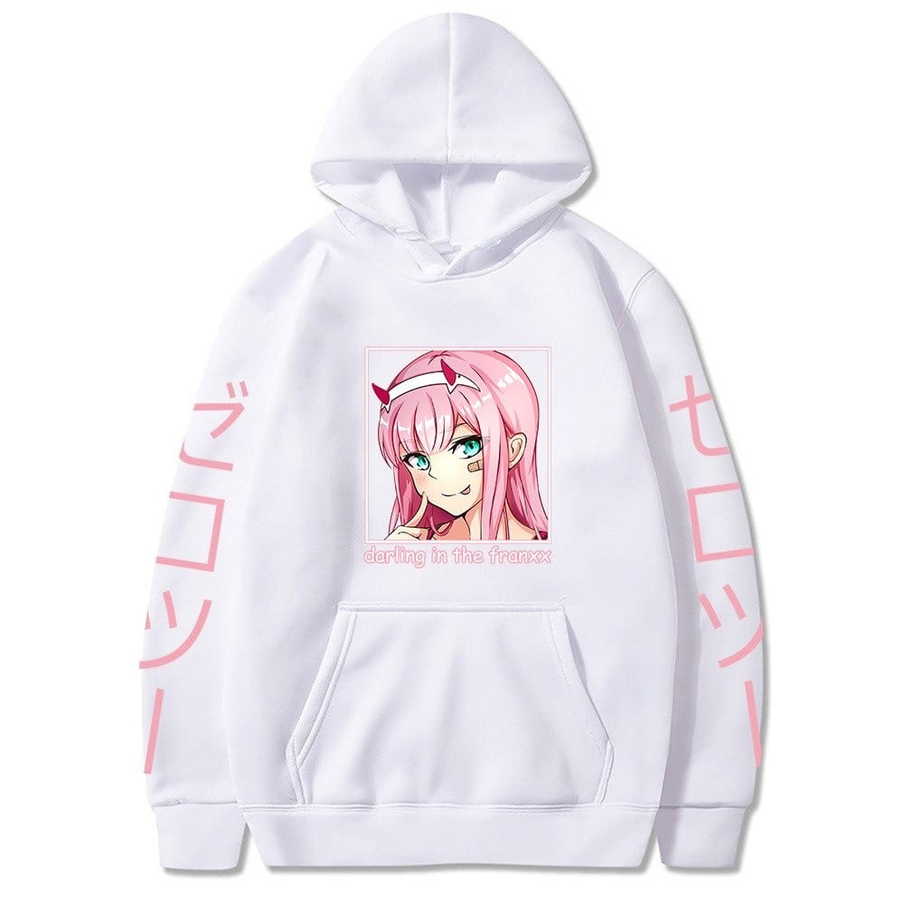Darling in the Franxx Zero Two Anime Cotton Hoodie