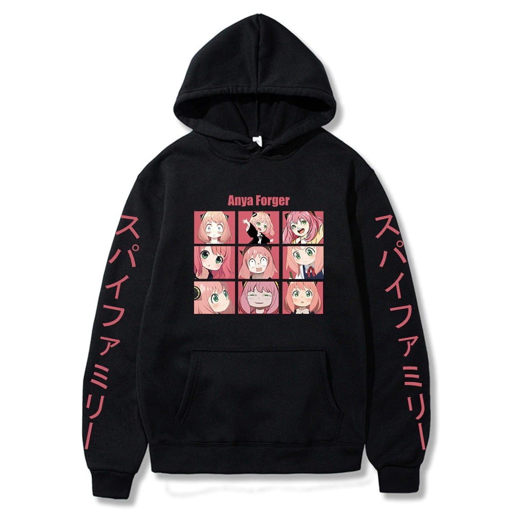 Family X Spy Anime Cotton Hoodie