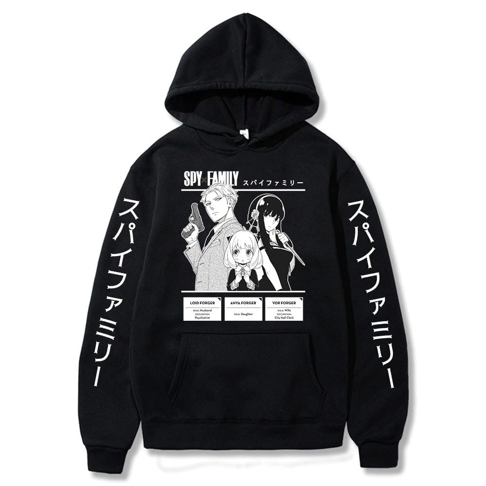 Family X Spy Anime Cotton Hoodie