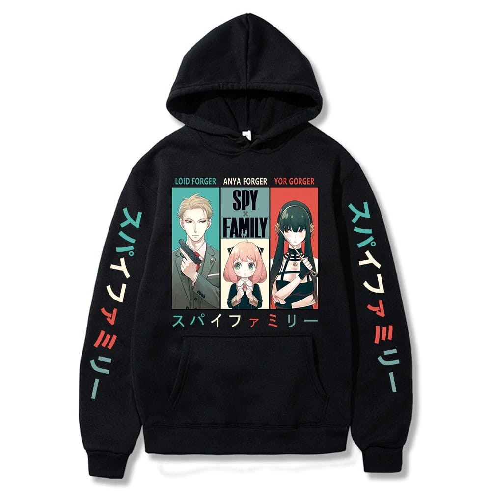 Family X Spy Anime Cotton Hoodie