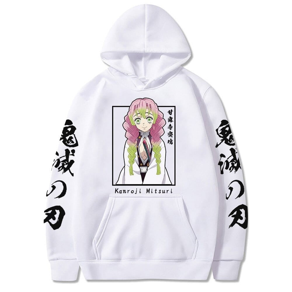 Bawełniana bluza z kapturem Demon Slayer Mitsuri Kanroji
