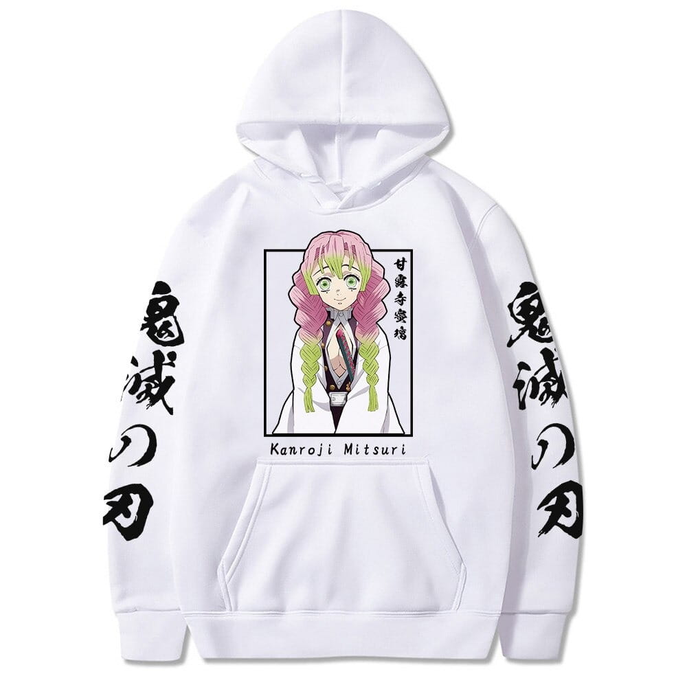 Bawełniana bluza z kapturem Demon Slayer Mitsuri Kanroji