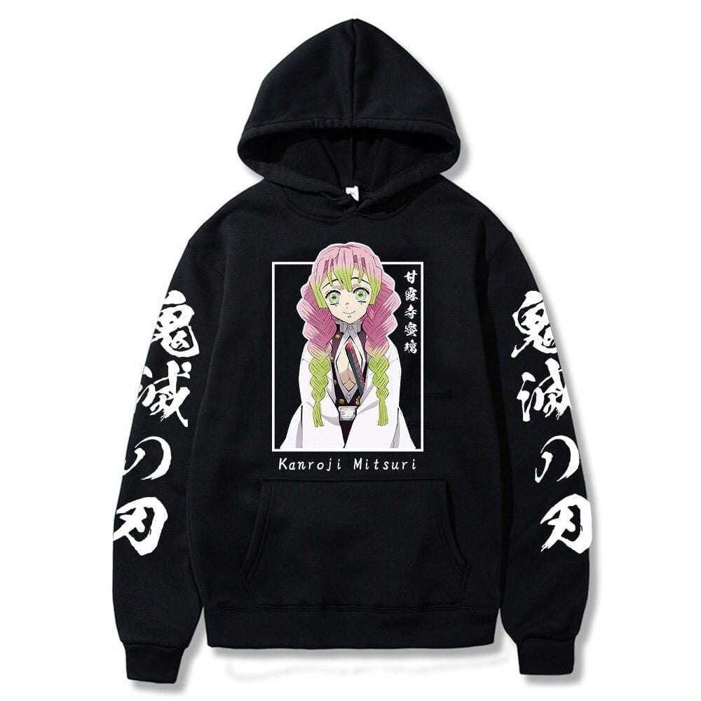 Bawełniana bluza z kapturem Demon Slayer Mitsuri Kanroji