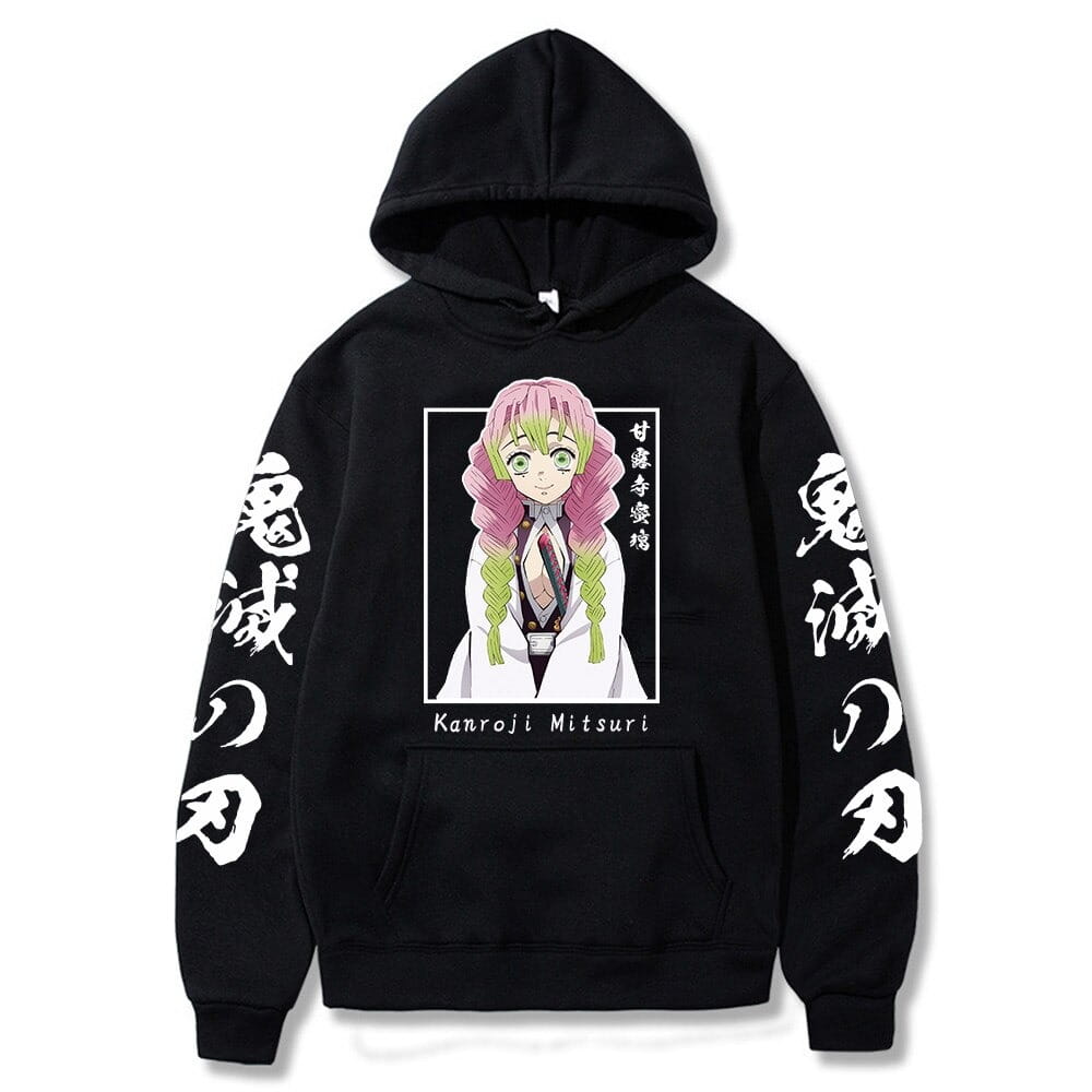 Bawełniana bluza z kapturem Demon Slayer Mitsuri Kanroji