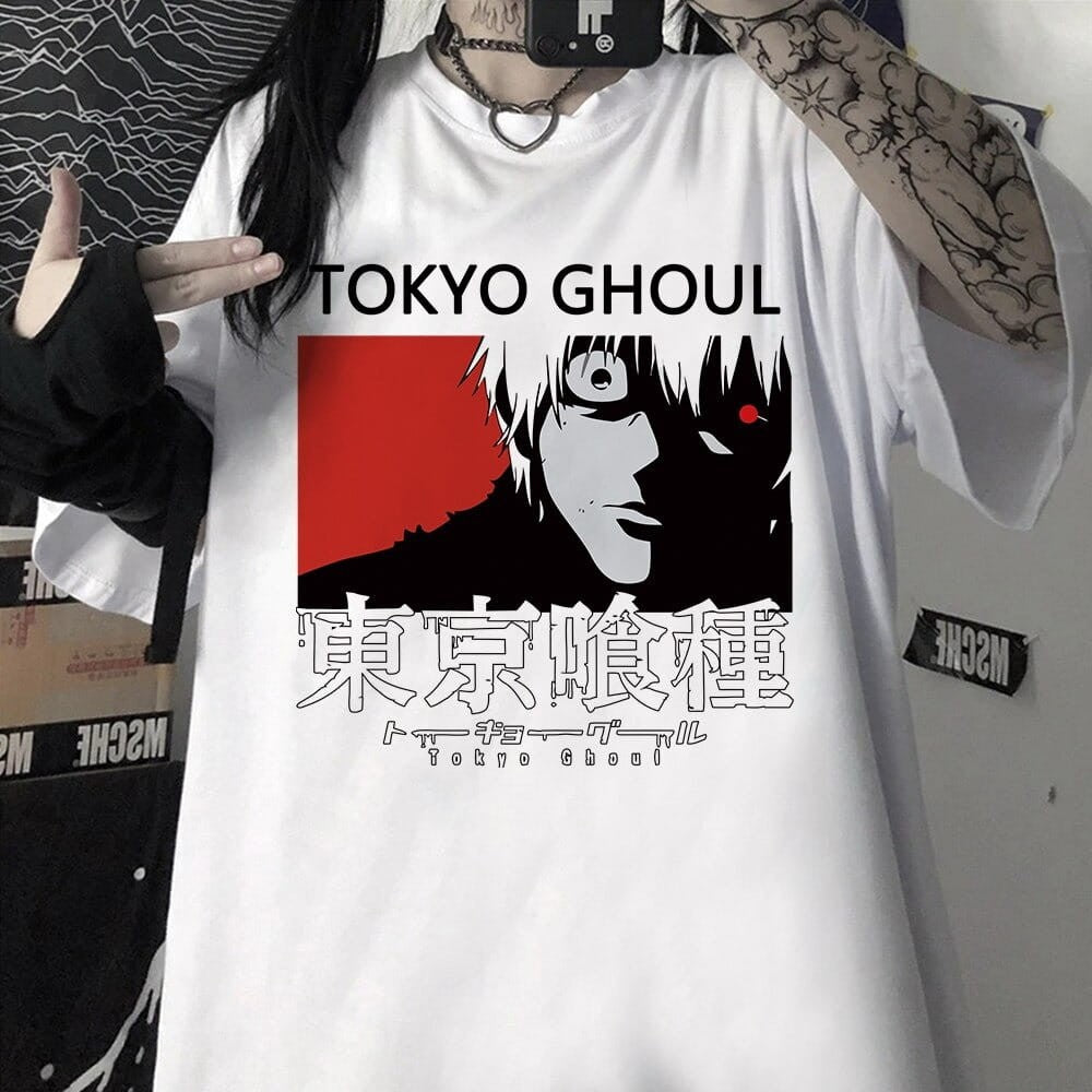 Anime 100% Cotton T-Shirt Tokyo Ghoul Designs