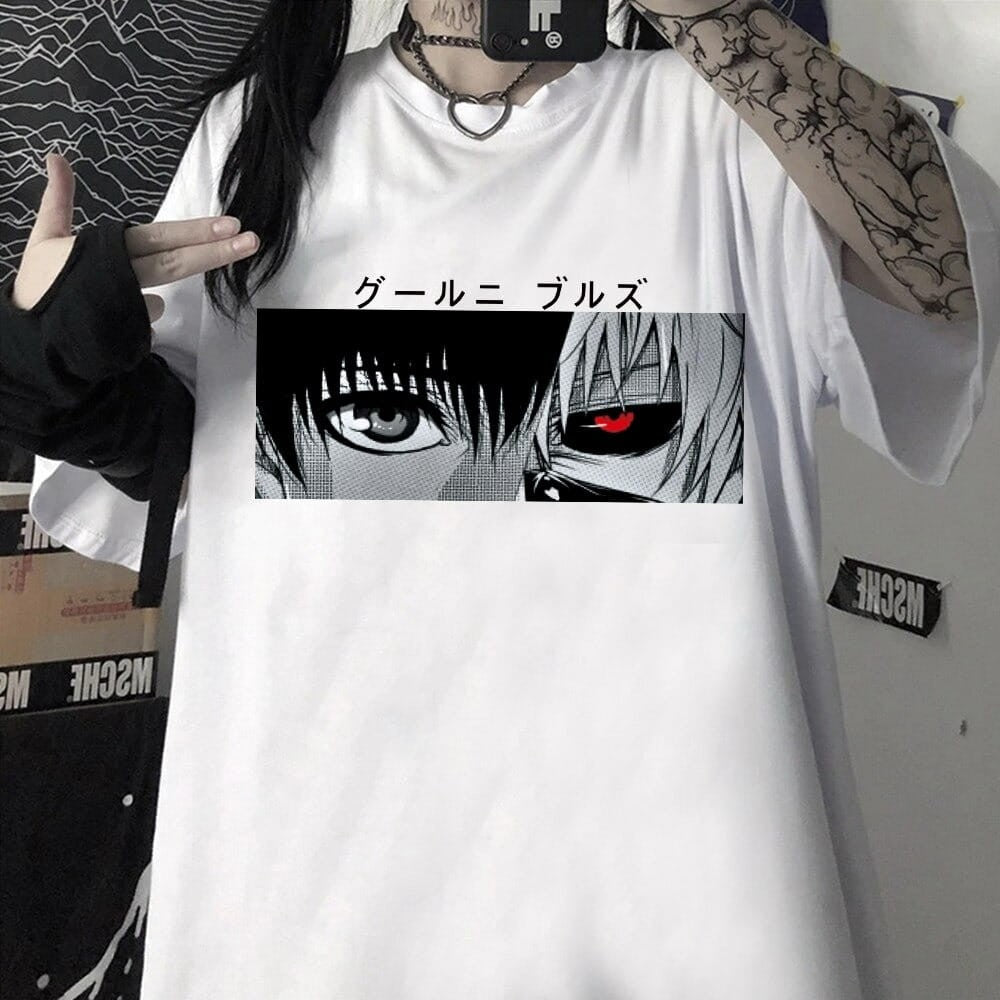 Anime 100% Cotton T-Shirt Tokyo Ghoul Designs