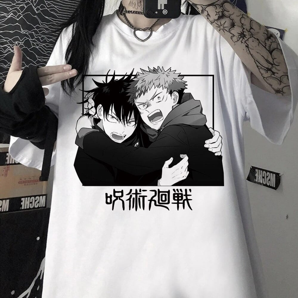 Anime 100% Cotton T-Shirt Jujutsu Kaisen Designs