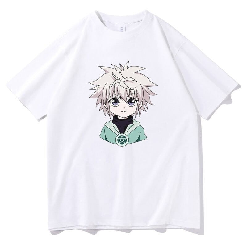 Anime 100% Cotton T-Shirt Hunter x Hunter Killua