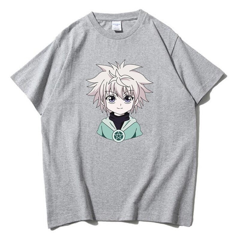 Anime 100% Cotton T-Shirt Hunter x Hunter Killua