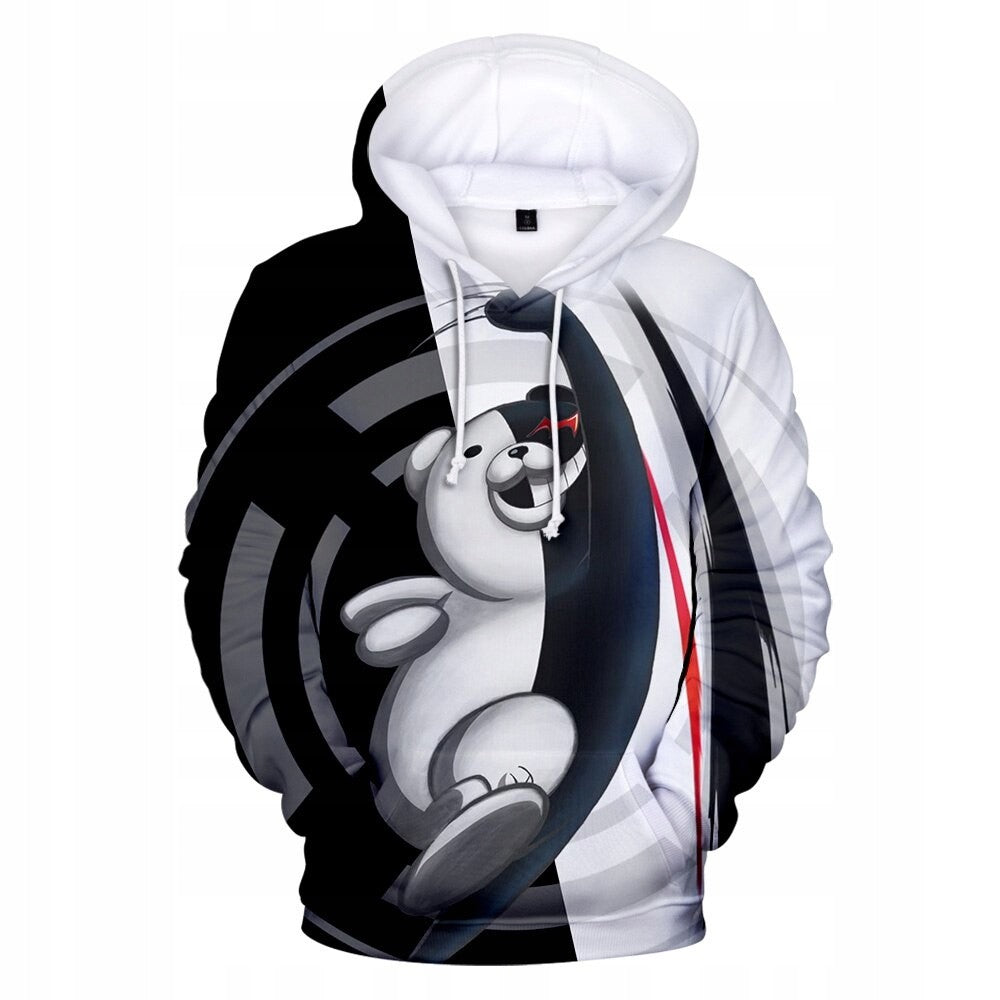 3D Print Hoodie Monokuma