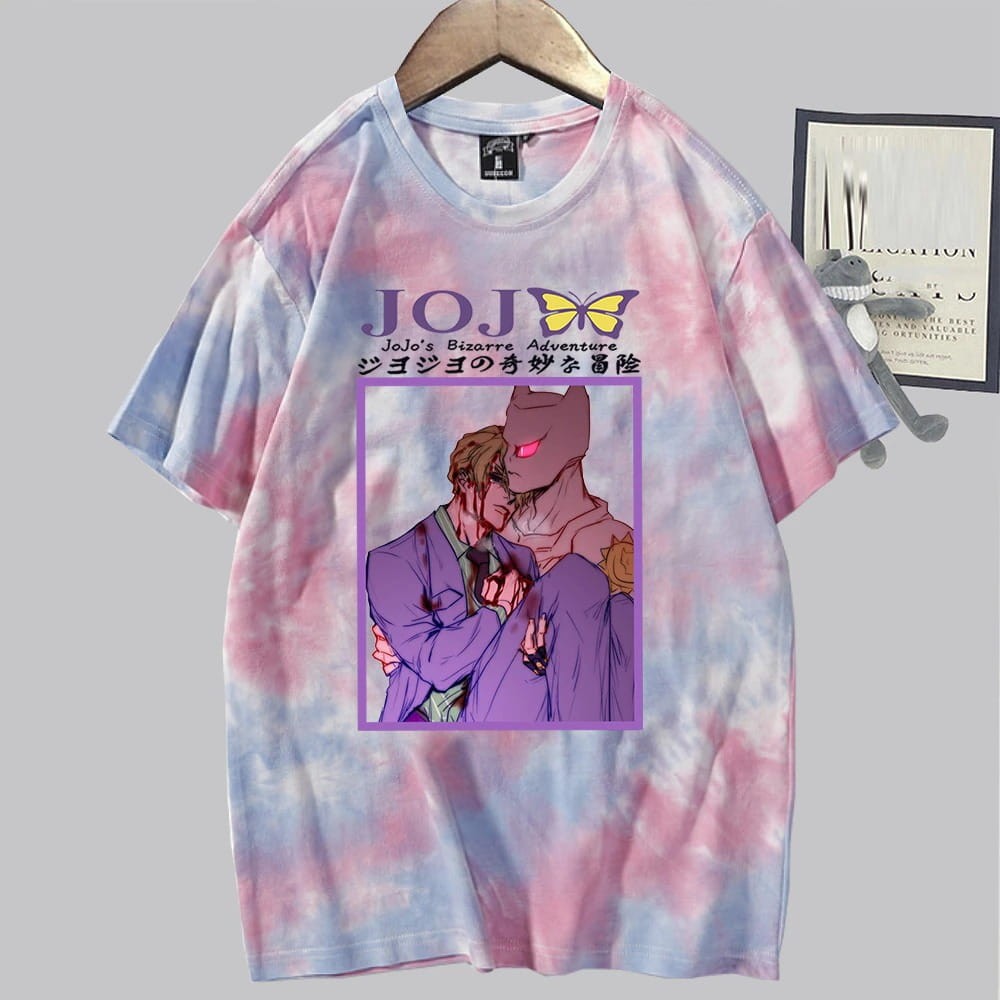 Anime 100% Cotton T-Shirt Jojo's Bizarre Adventure