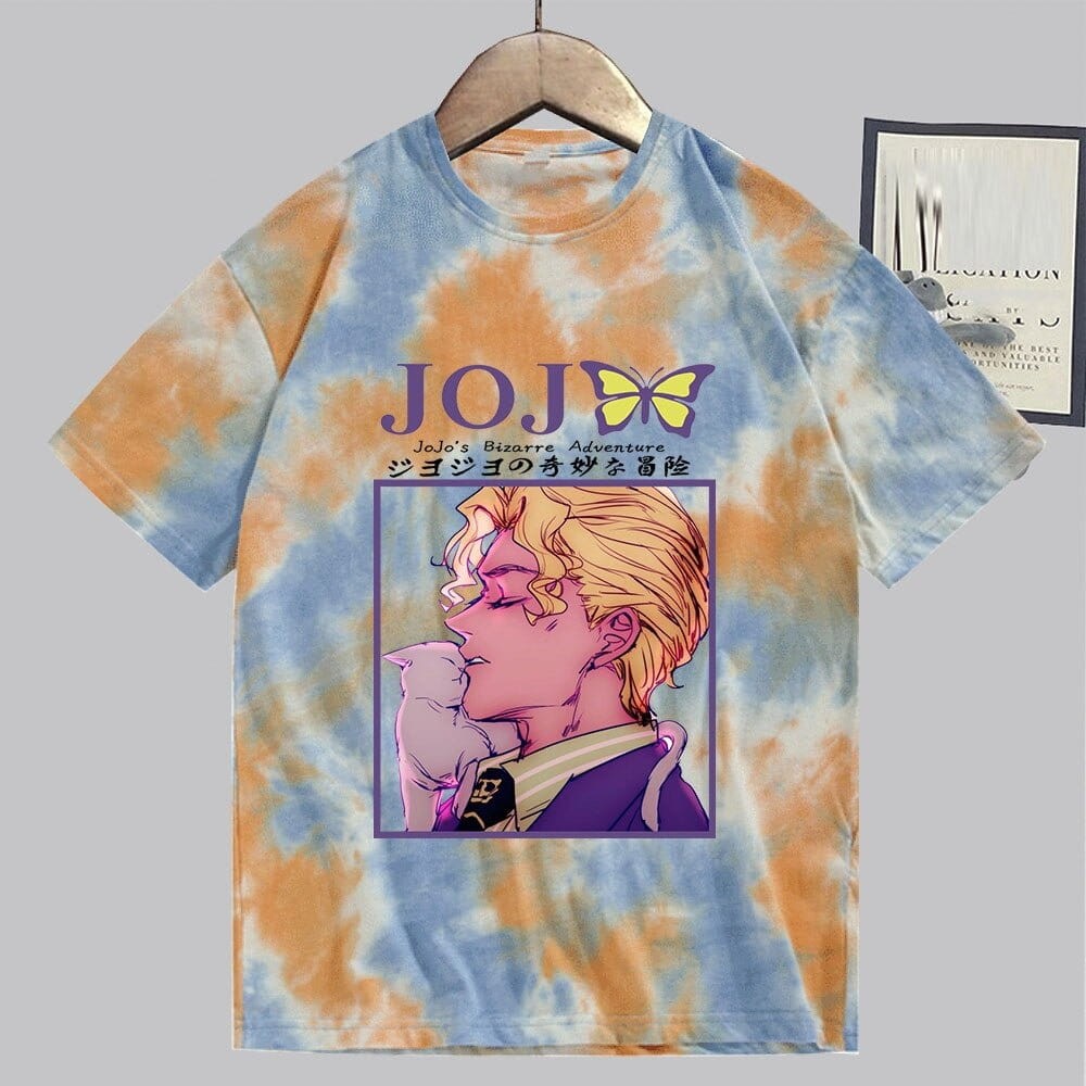 Anime 100% Cotton T-Shirt Jojo's Bizarre Adventure