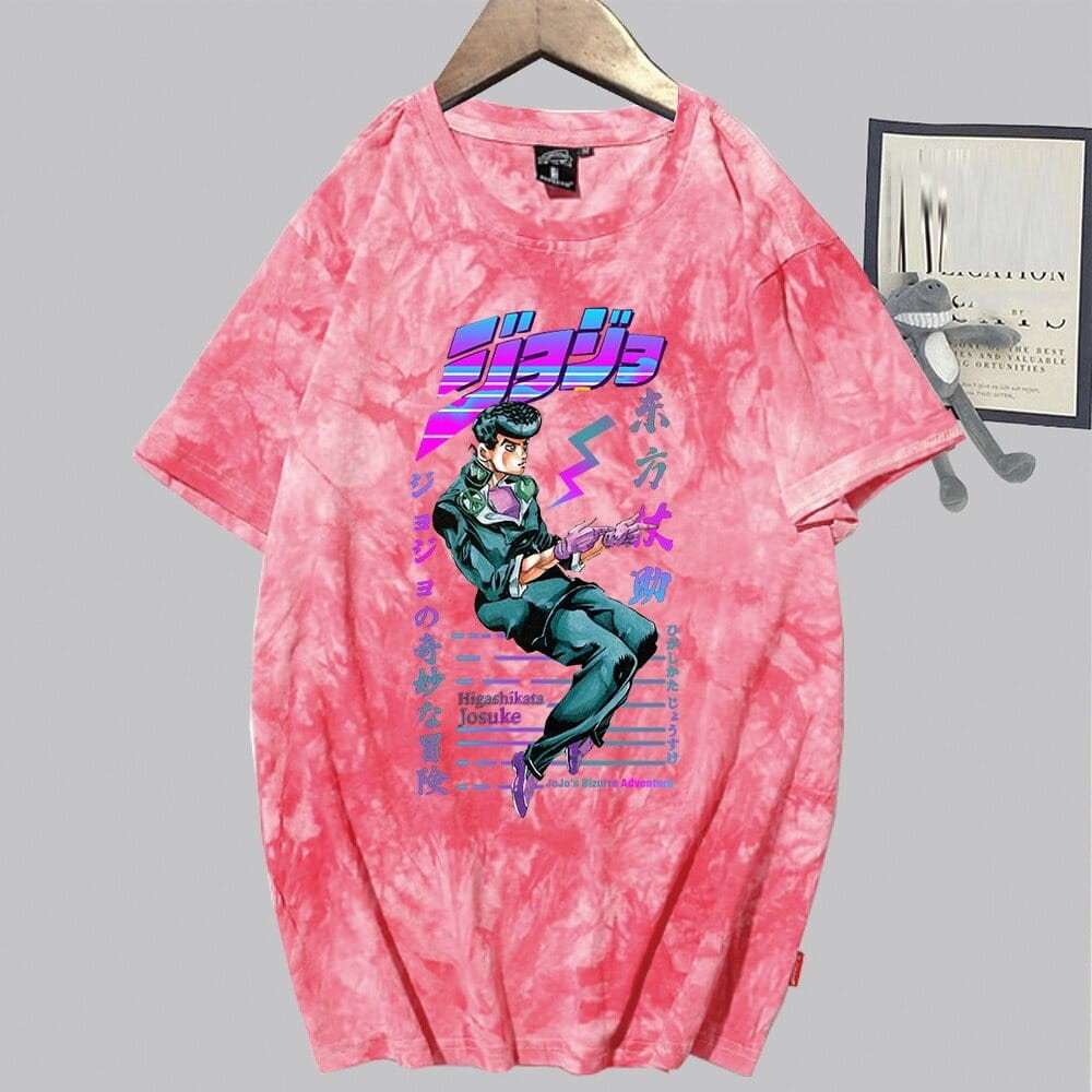 Anime 100% Cotton T-Shirt Jojo's Bizarre Adventure
