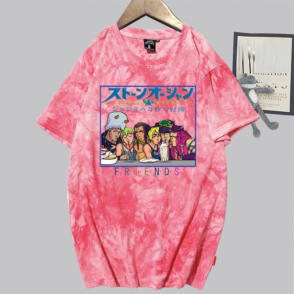 Anime 100% Cotton T-Shirt Jojo's Bizarre Adventure