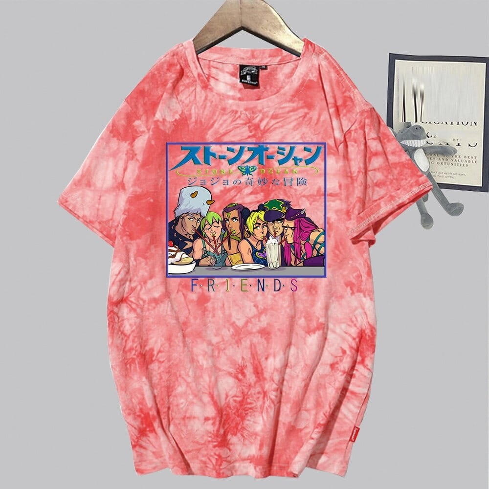 Anime 100% Cotton T-Shirt Jojo's Bizarre Adventure