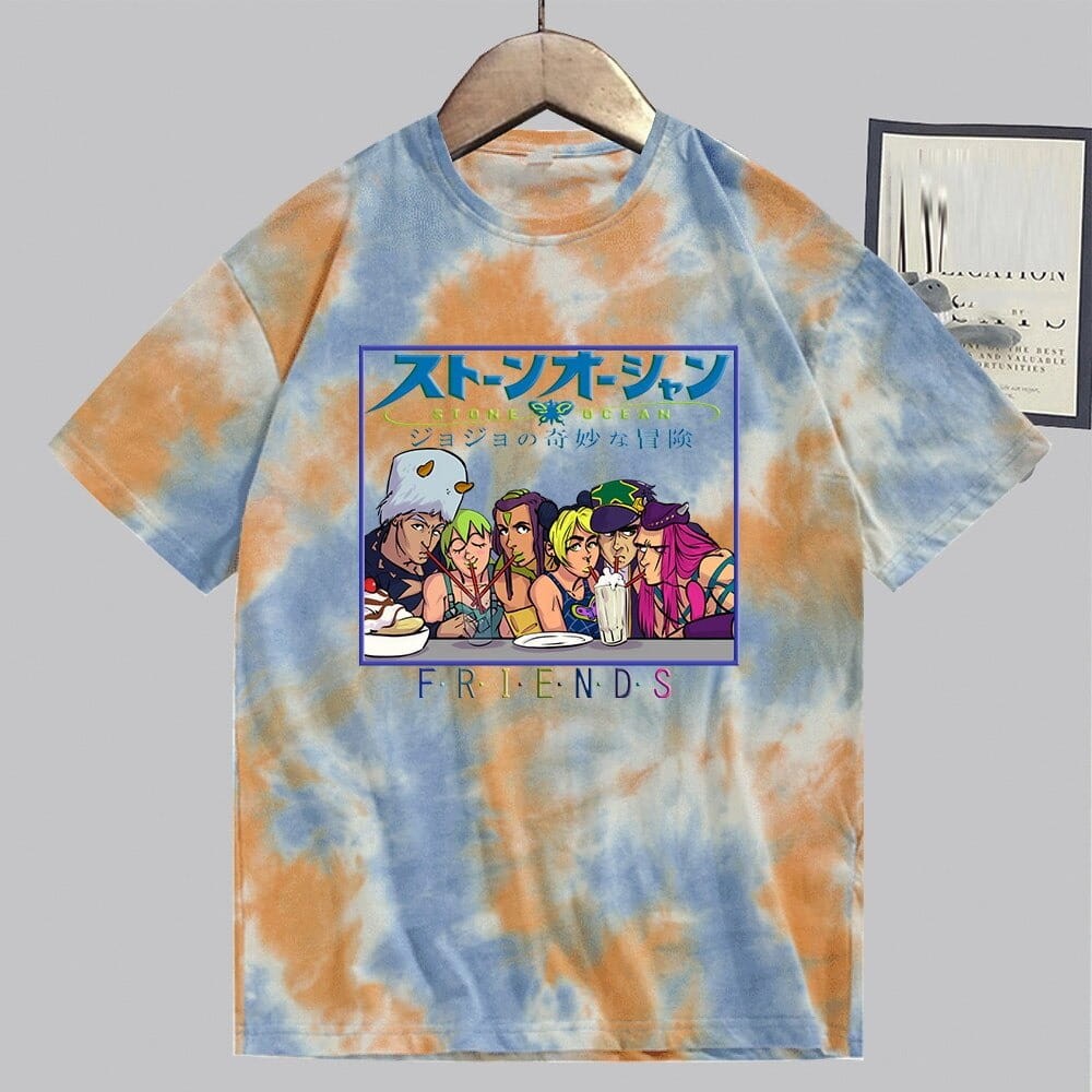 Anime 100% Cotton T-Shirt Jojo's Bizarre Adventure