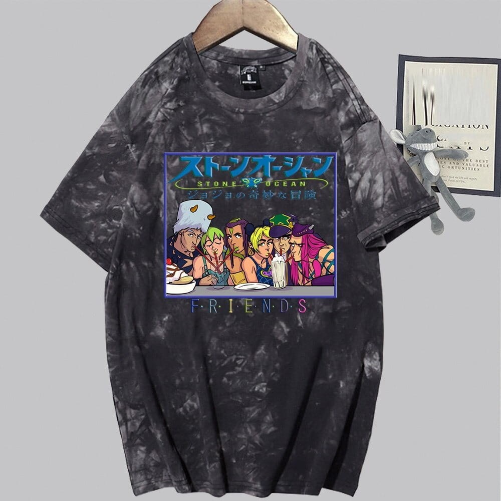 Anime 100% Cotton T-Shirt Jojo's Bizarre Adventure
