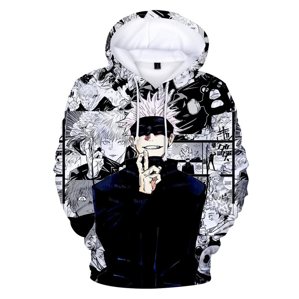 Jujutsu Kaisen Anime 3D Print Hoodie