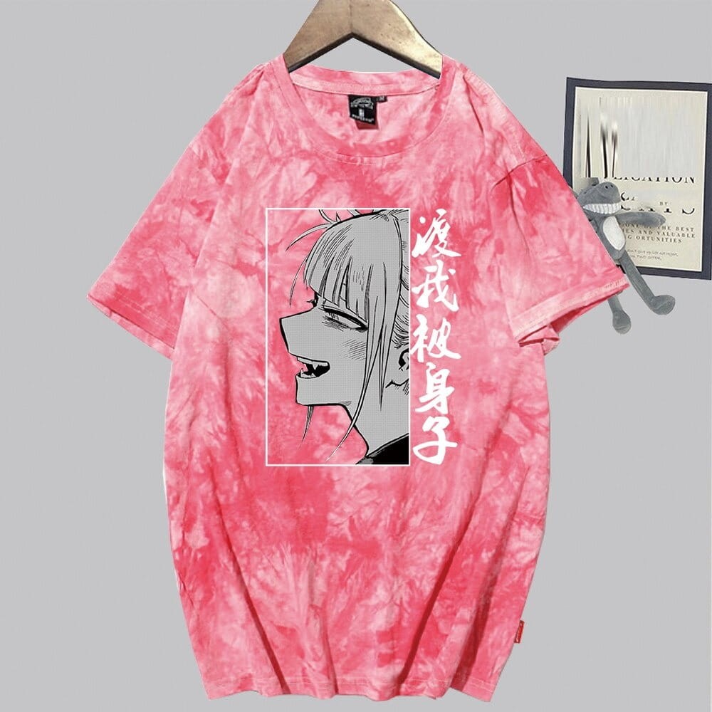Anime 100% Cotton T-Shirt My hero academia Himko Toga