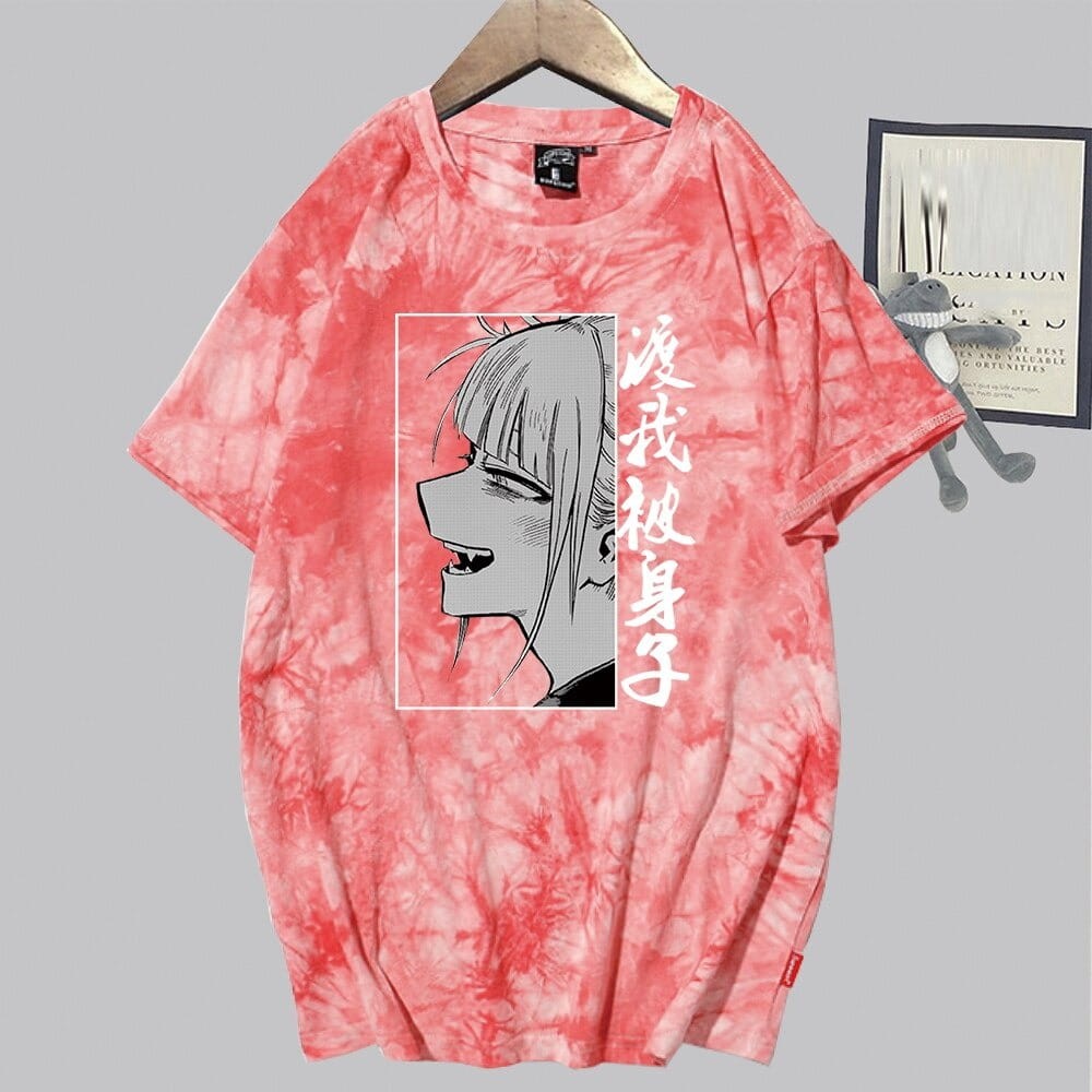Anime 100% Cotton T-Shirt My hero academia Himko Toga