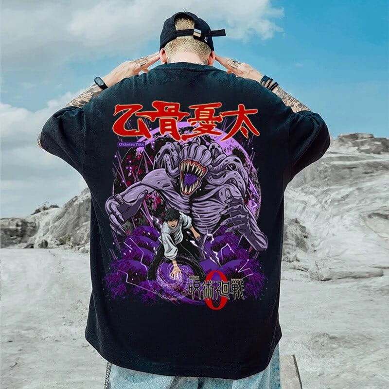 T-Shirt T-shirt Anime 100% Jujutsu Kaisen