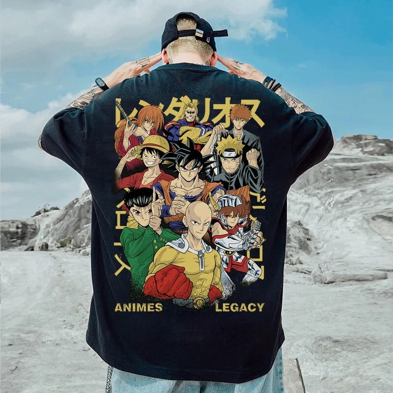 Heroes 100% Cotton Anime T-Shirt