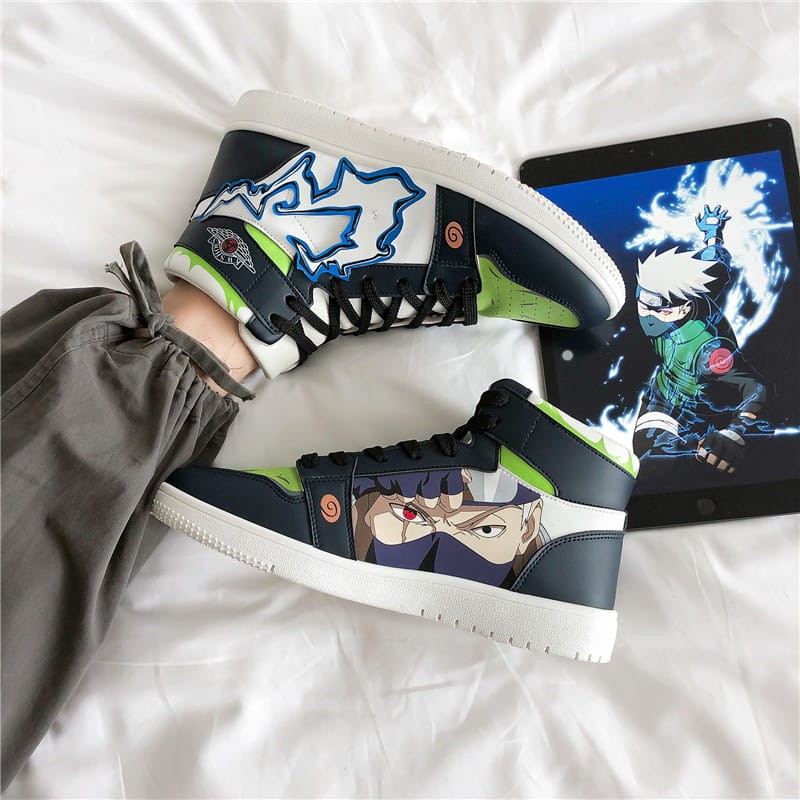 Anime Sports Sneakers Naruto Shippuden Hatake Kakashi