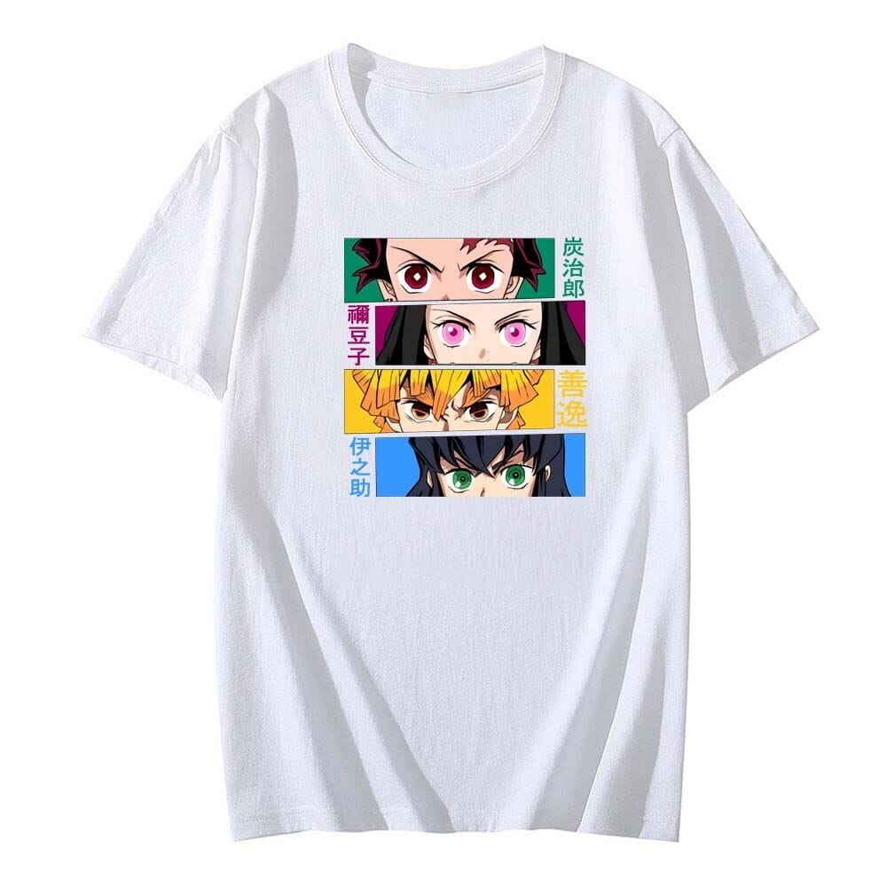 Koszulka T-shirt Anime 100% Demon Slayer Heroes