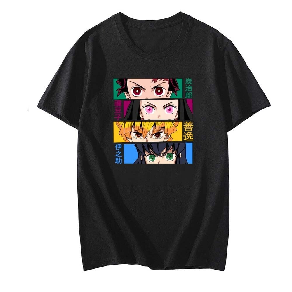 Koszulka T-shirt Anime 100% Demon Slayer Heroes