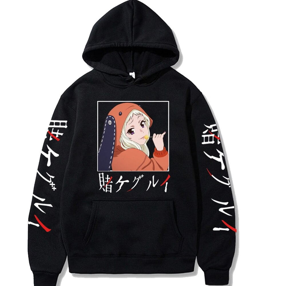 Kakegurui Runa Yomozuki Anime Cotton Hoodie