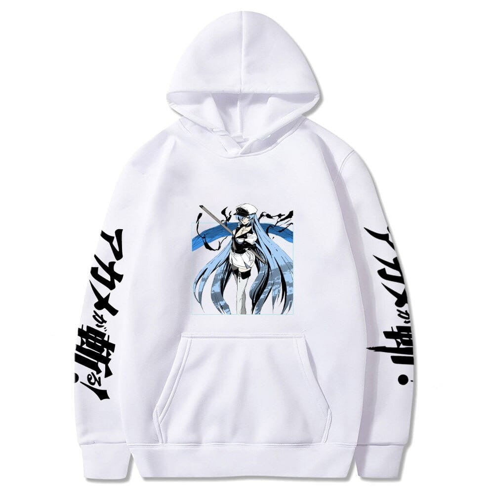 AKAME GA KILL!! ESDEATH Anime Cotton Hoodie