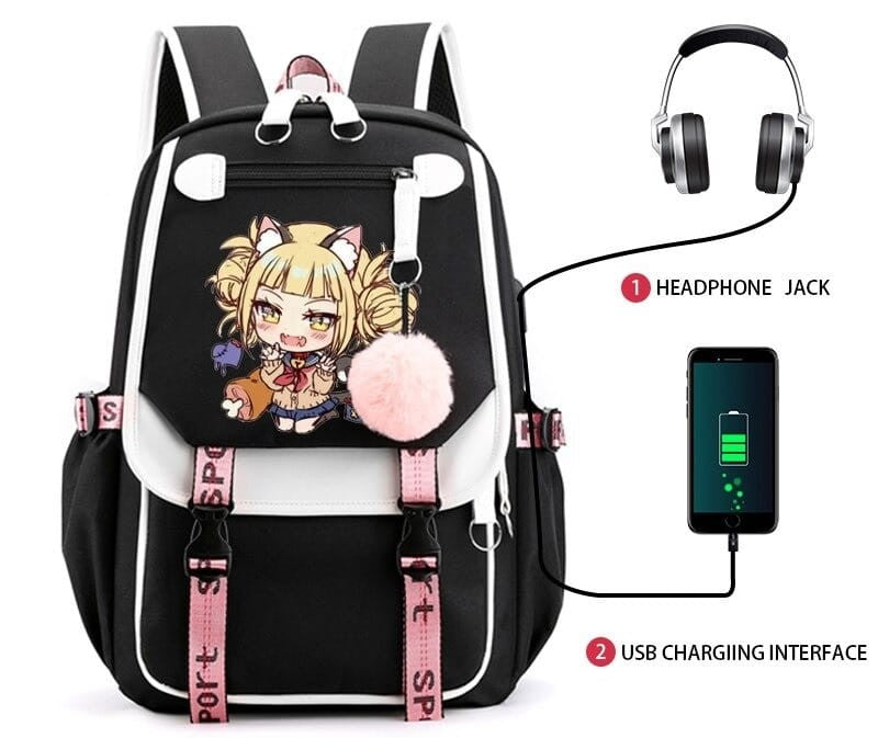 Anime School Backpack My Hero Academia Himiko Toga