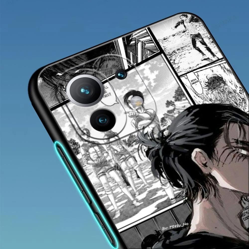 Xiaomi Soft Silicone Phone Case Attack On Titan - 21 modeli