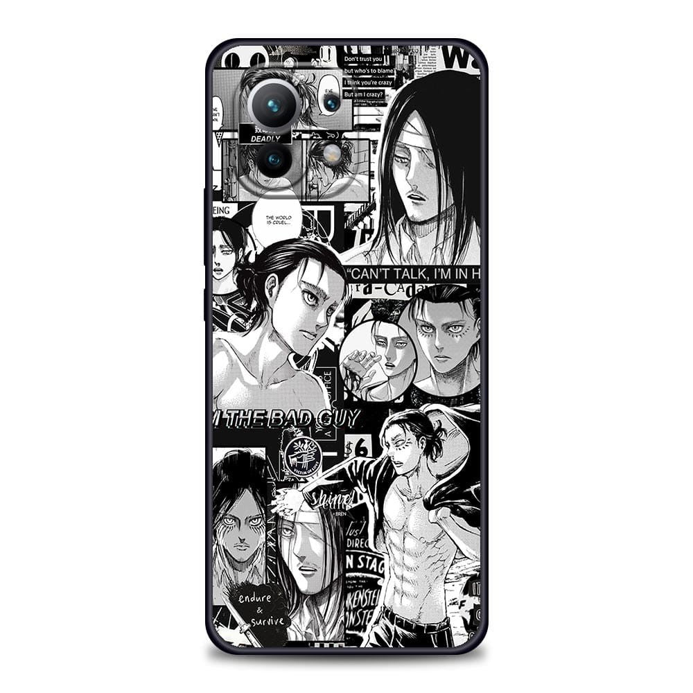 Xiaomi Soft Silicone Phone Case Attack On Titan - 21 modeli