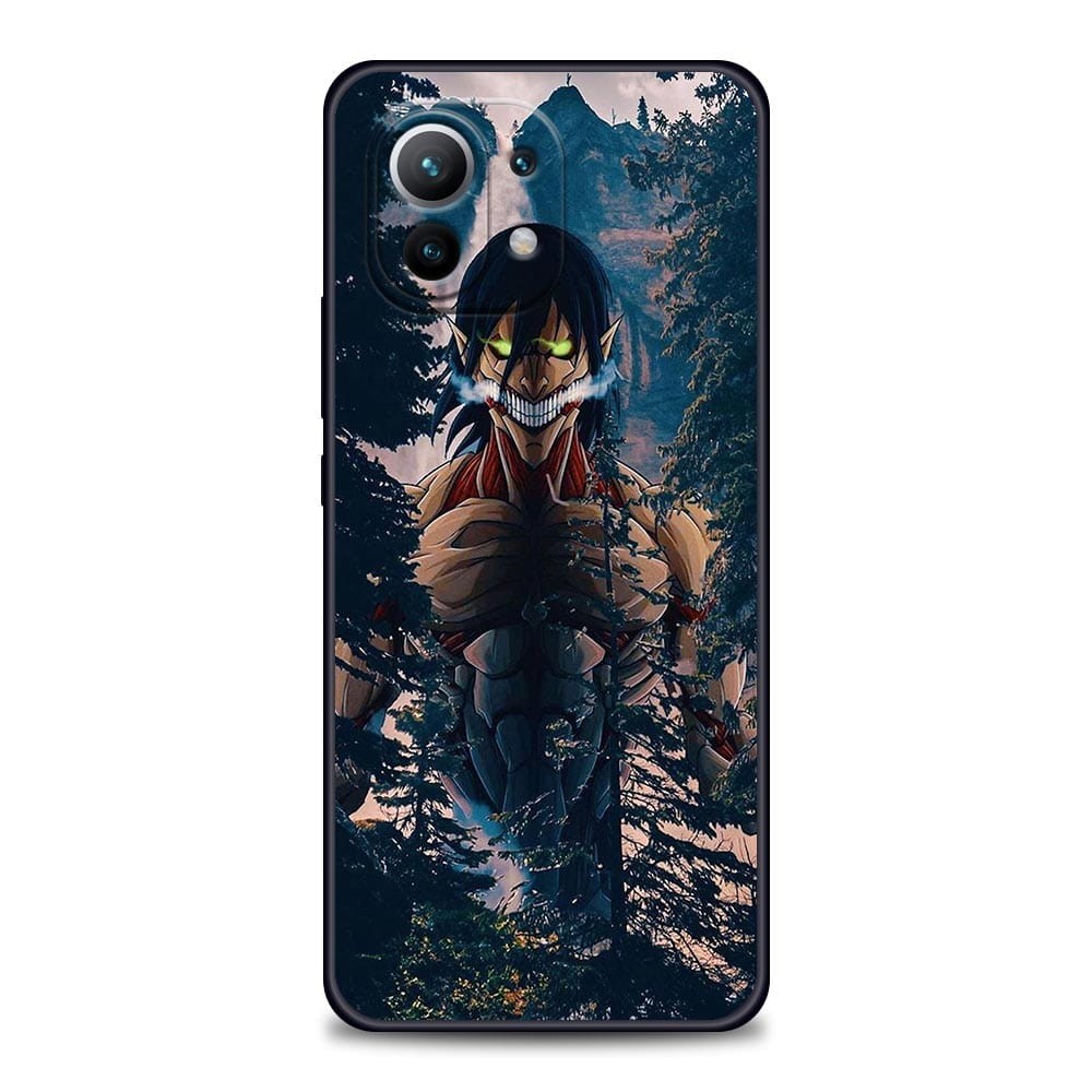 Xiaomi Soft Silicone Phone Case Attack On Titan - 21 modeli