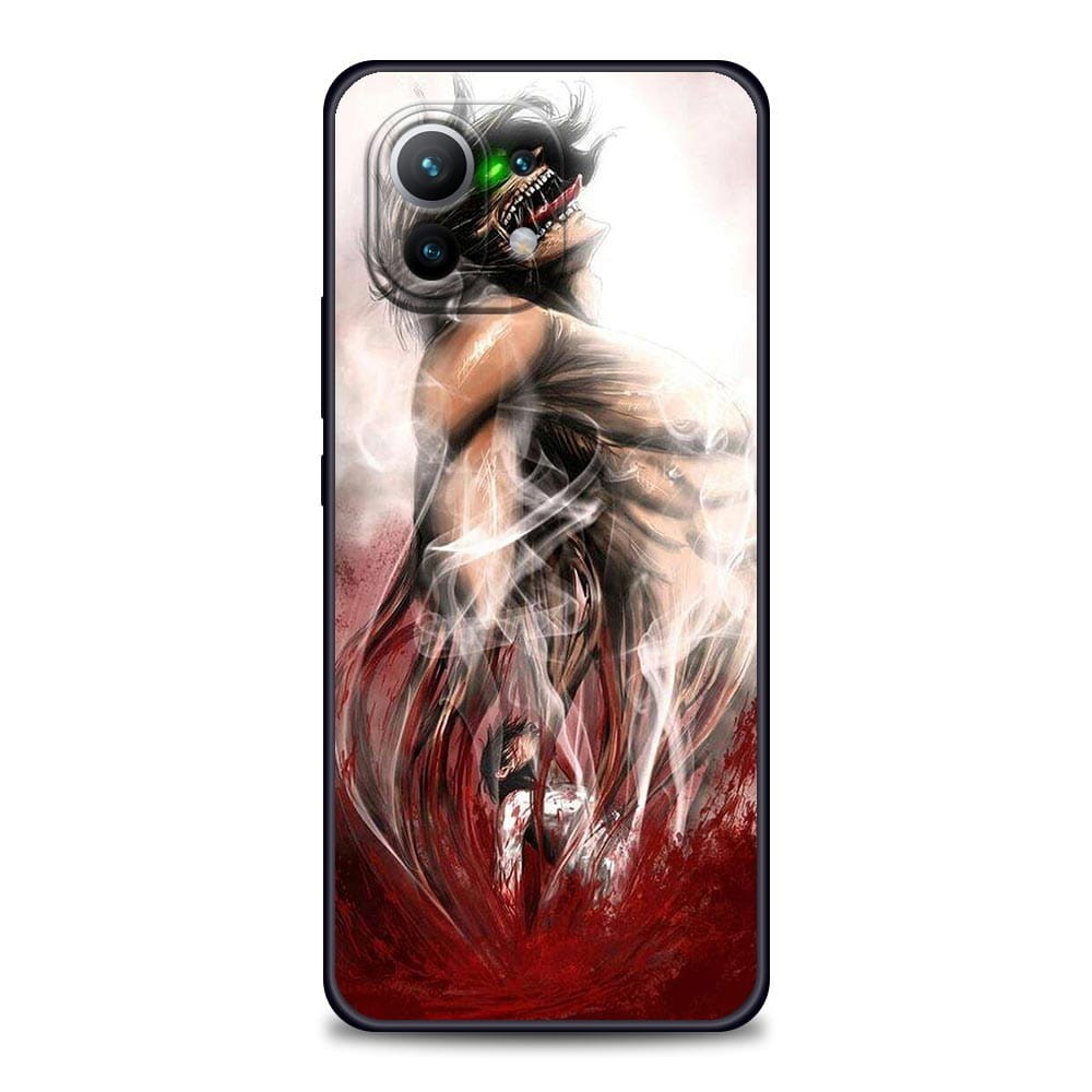 Xiaomi Soft Silicone Phone Case Attack On Titan - 21 modeli