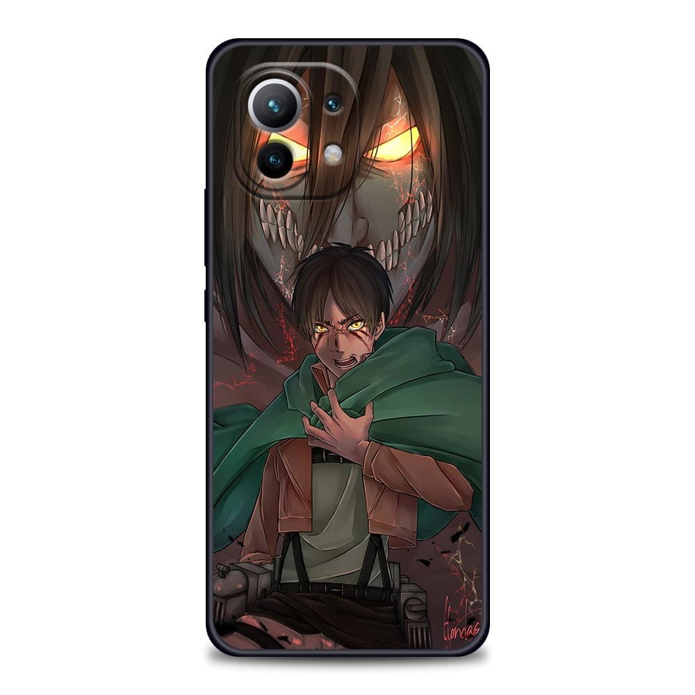 Xiaomi Soft Silicone Phone Case Attack On Titan - 21 modeli