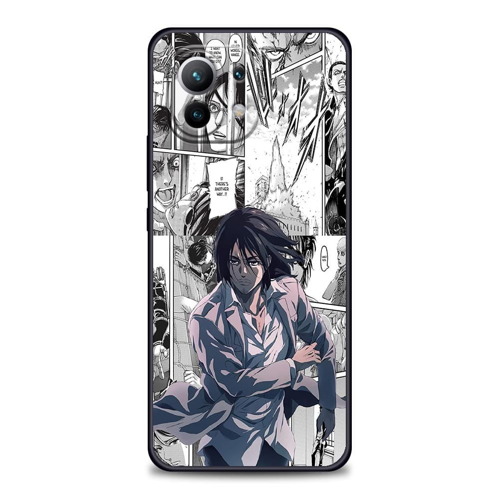 Xiaomi Soft Silicone Phone Case Attack On Titan - 21 modeli