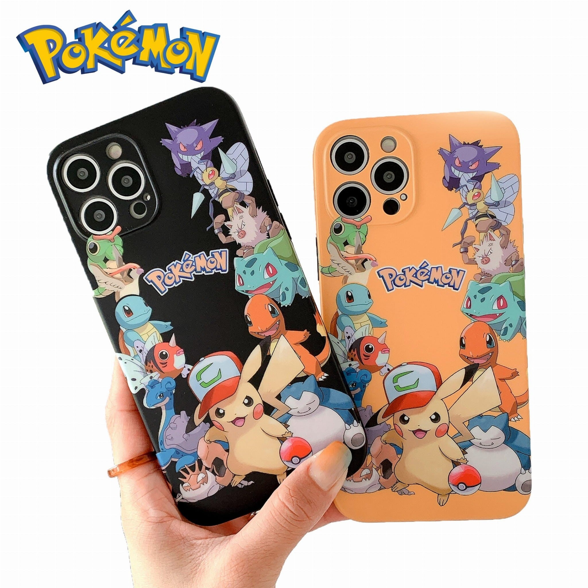 iPhone Soft Silicone Phone Case Pokemon - 13 modeli