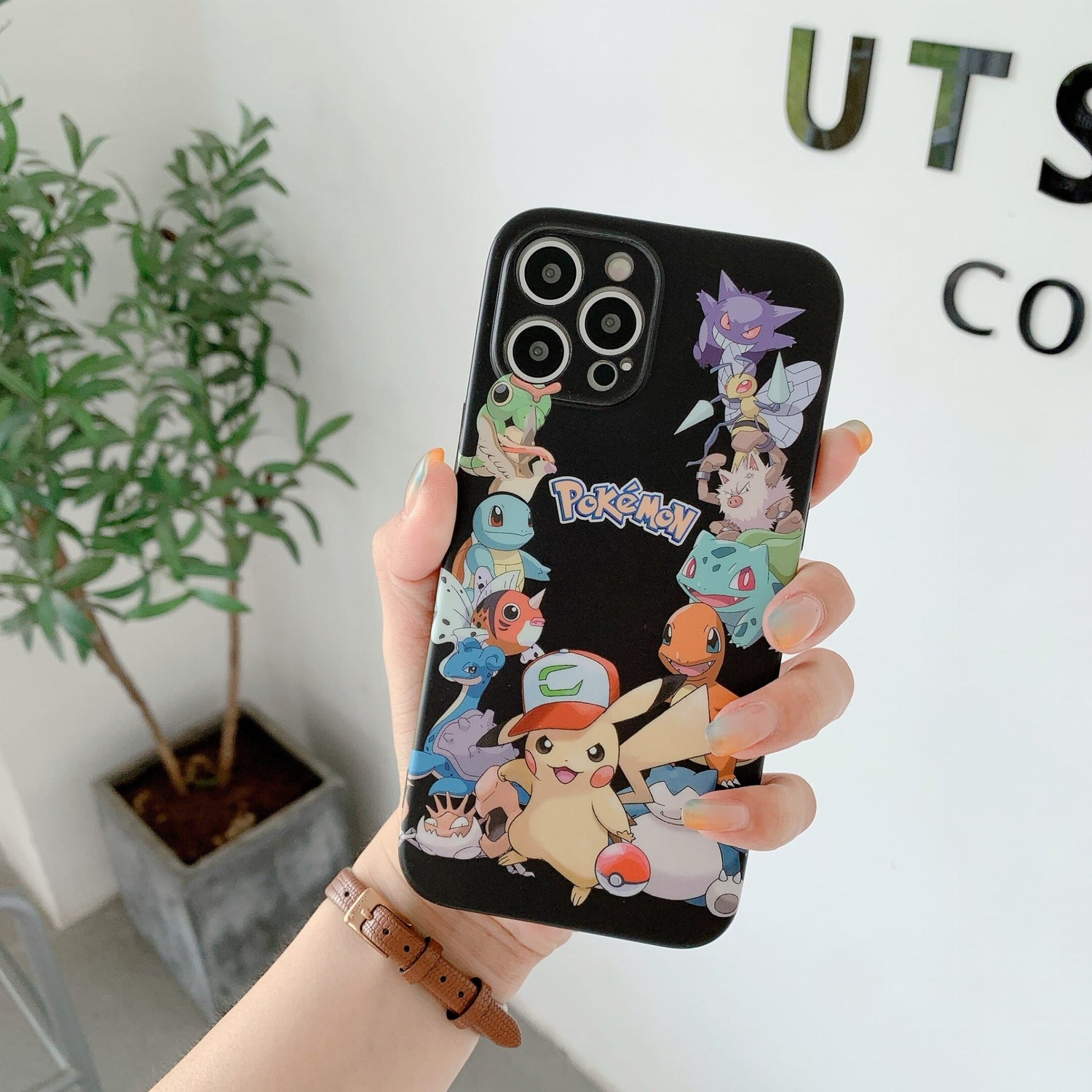 iPhone Soft Silicone Phone Case Pokemon - 13 modeli