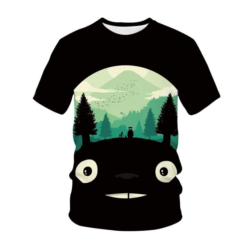 Anime 3D Full-Print T-Shirt Spirited Away