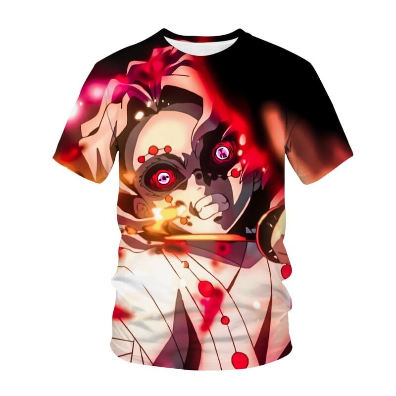 Anime 3D Full-Print T-Shirt Demon Slayer