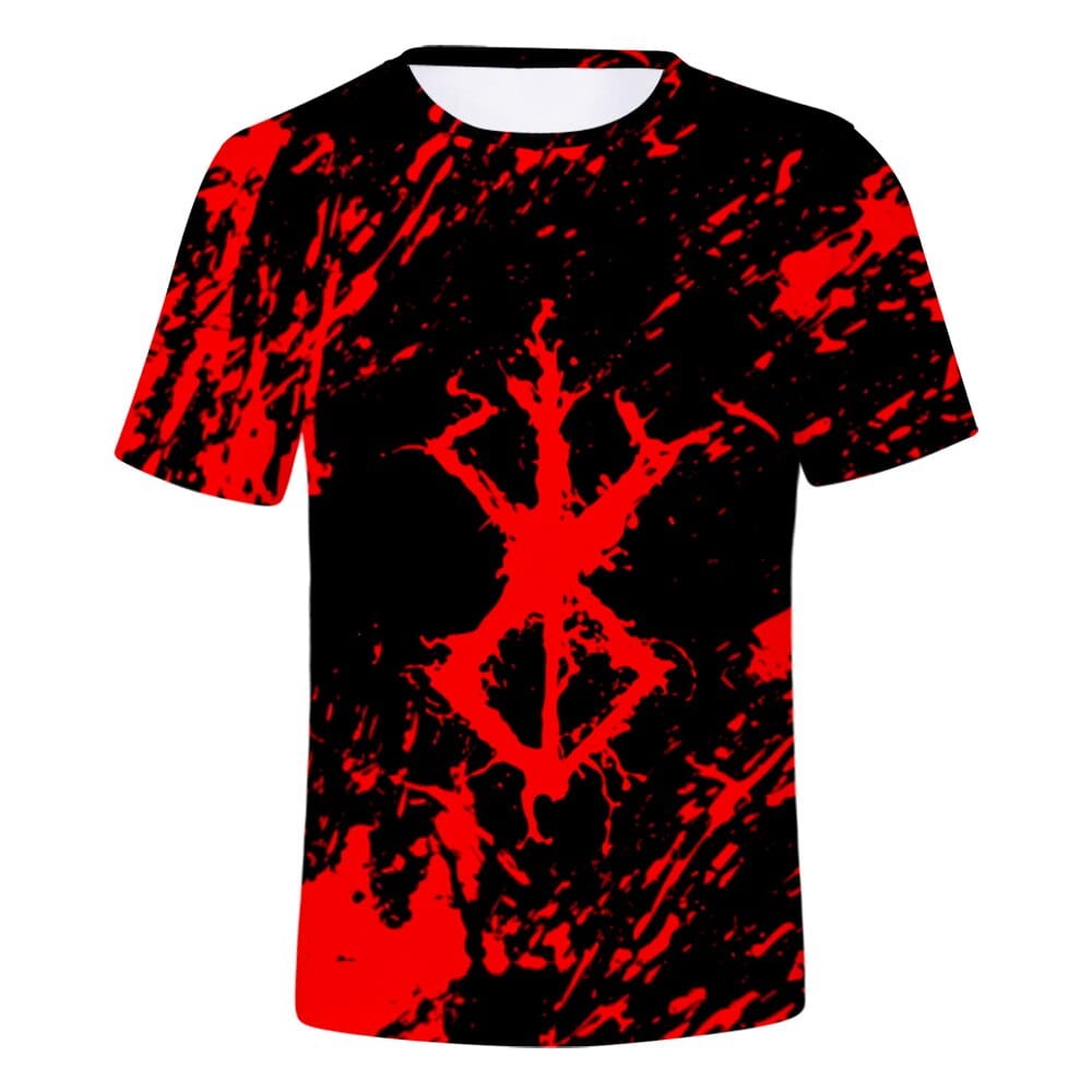 Anime 3D Full-Print T-Shirt Berserk
