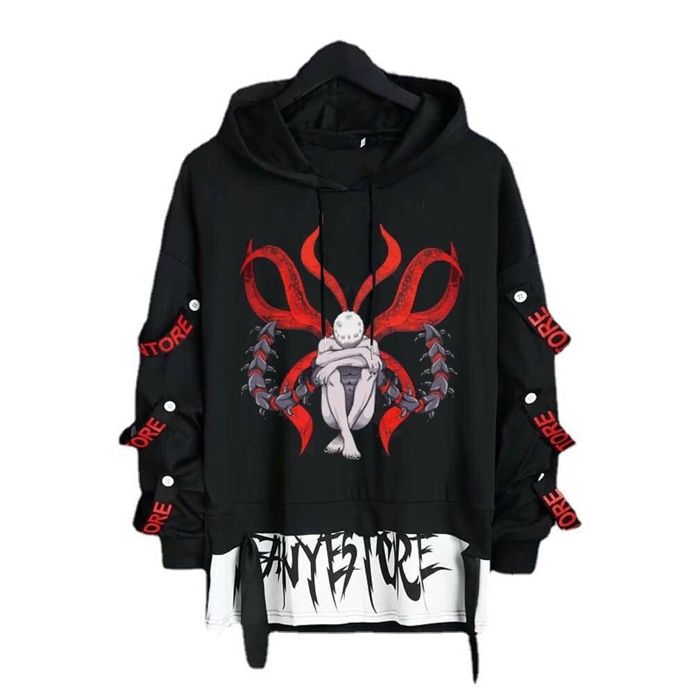 Tokyo Ghoul with Tapes Various Designs Anime Hoodie